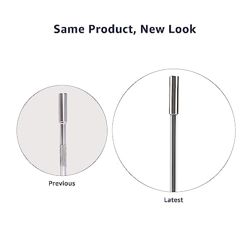 Amazon Basics 12 Piece Ratcheting Magnetic Screwdriver Set with Multiple Bits, Black, Blue, Silver