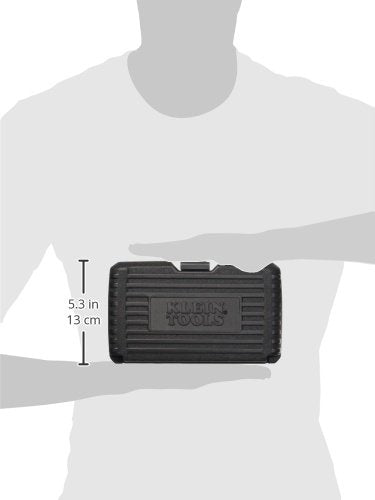 Klein Tools 31872 Heavy Duty Hole Saw Kit, Includes Carbide Hole Cutters and Pilot Bit in Rust-Proof Molded Plastic Case, 4-Piece