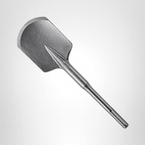 BOSCH HS1922 4-1/2 In. x 17 In. Clay Spade SDS-Max Hammer Steel Ideal for Digging Applications in General Gardening, Landscaping