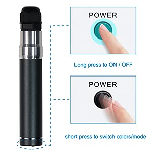 Dance Whip LED Fiber Optic Whip 6ft Rechargeable Pixel Whip with 7 Colors and 4 Glowing Modes,Flow Perfect for Dance, Parties, Gift