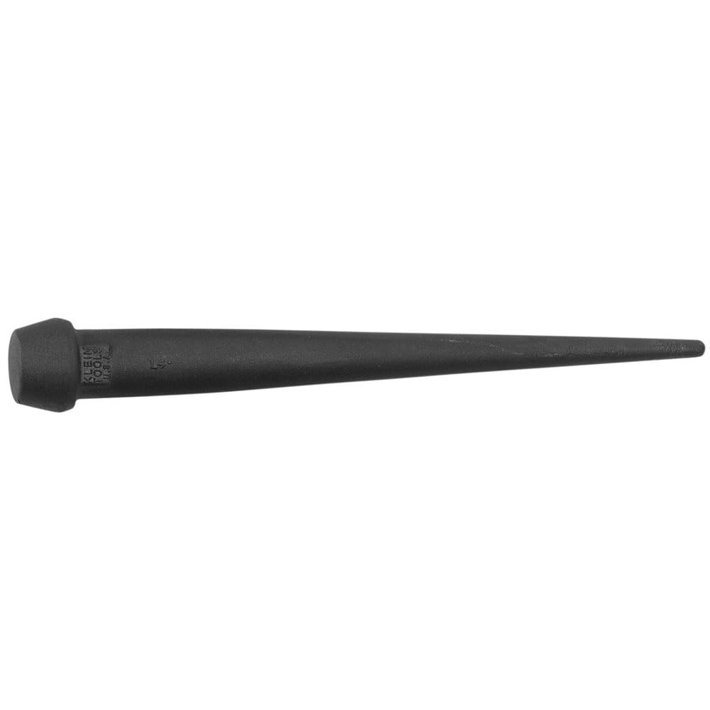 Klein Tools 3256 Broad-Head Bull Pin Made of Forged, Made in USA, Heat-Treaded Steel with Black Finish, 1-1/16-Inch