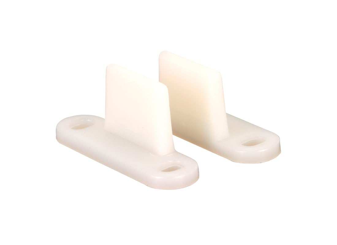 Prime-Line N 6567 Nylon, By-Pass Door Floor Guide (2 Pack)