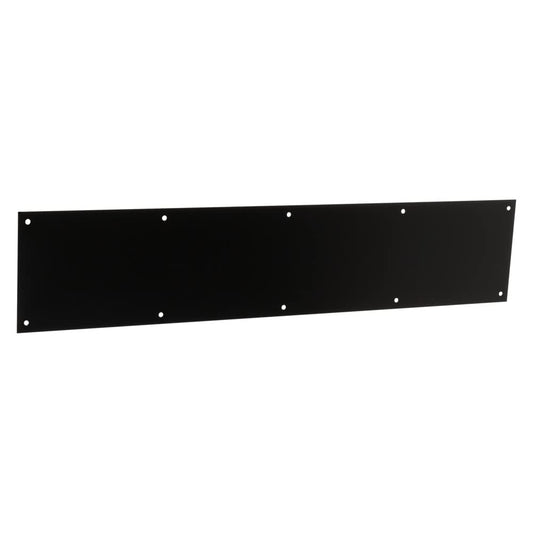 National Hardware N270-350 Kickplate, Matte Black, 6" x 30"