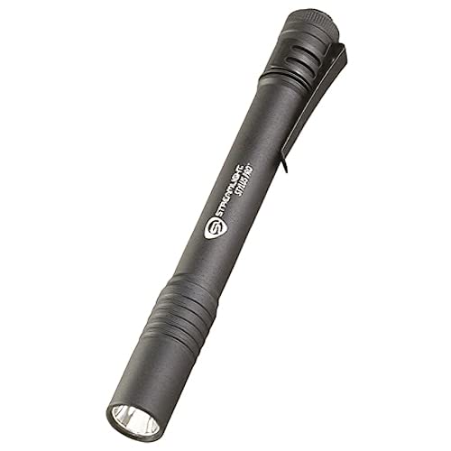 Streamlight 66118 Stylus Pro 100-Lumen Penlight with 2 AAA Alkaline Batteries, Black