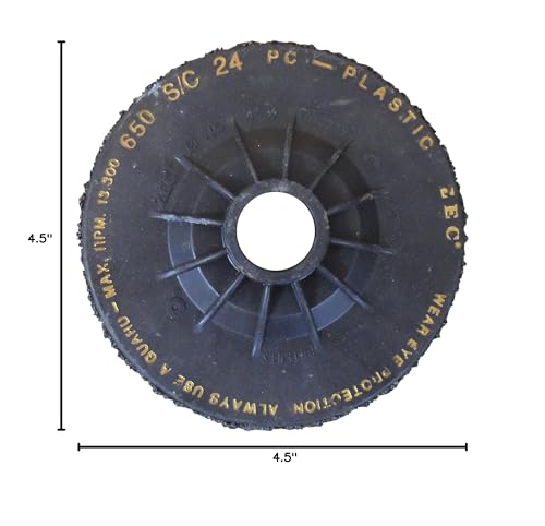 4.5" #12 Grit ZEC Disc (5 Pack)