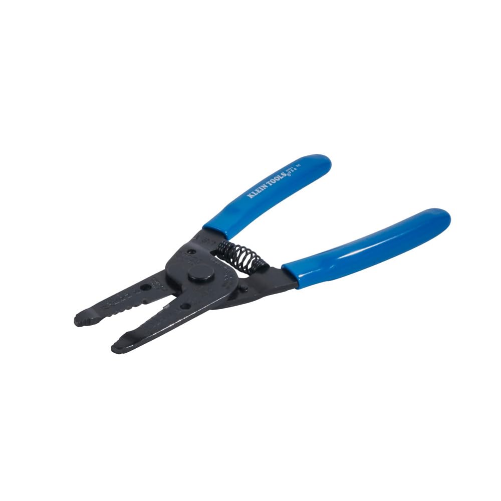 Klein Tools 1011 Multi-Purpose Wire Stripper and Cutter, Made in USA, 10-20 AWG Solid and 12-22 AWG Stranded Wire
