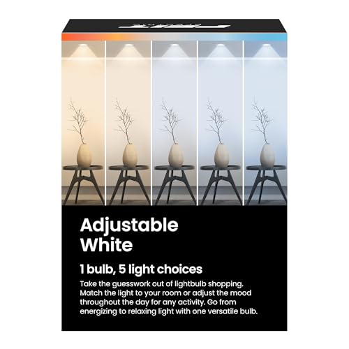 Feit Electric PAR20 LED Reflector Light, 50W Equivalent, Dimmable, Adjustable White 2700K-5000K, 90+ CRI, Indoor/Outdoor, 25,000H