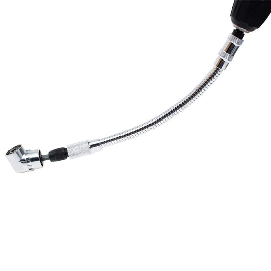 AUTOTOOLHOME 11.5" Flexible Drill Bit Extension with Right Angle Adapter, Magnetic Hex Shank, Quick-Change for Power & Electric Drills