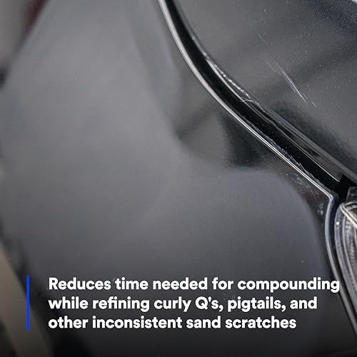 3M Trizact Hookit Foam Disc, 02085, 6", P3000, 15 discs, Reduce Swirl Marks, Abrasive Sanding for Collison Repair