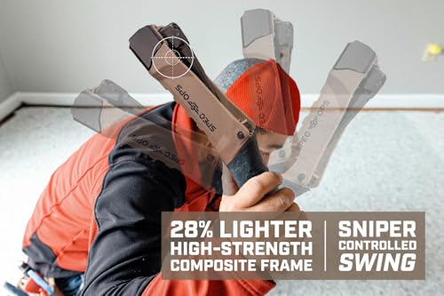 Spec Ops Tools Heavy Duty Hammer Tacker, 1/4", 5/16" or 3/8" Staples, Metal Strike Cap, 3% Donated to Veterans