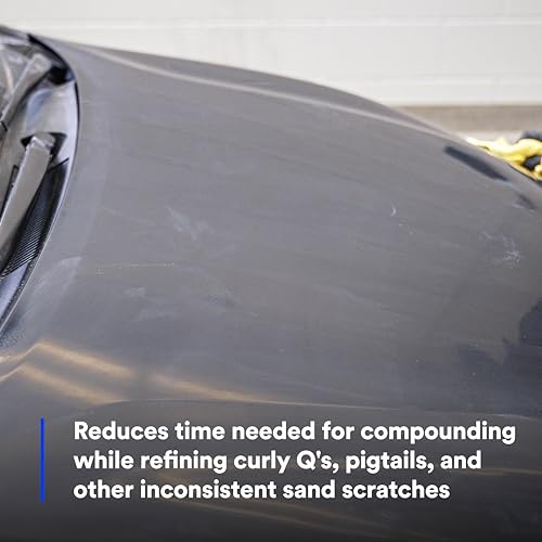 3M Trizact Hookit Foam Disc, 02085, 6", P3000, 15 discs, Reduce Swirl Marks, Abrasive Sanding for Collison Repair