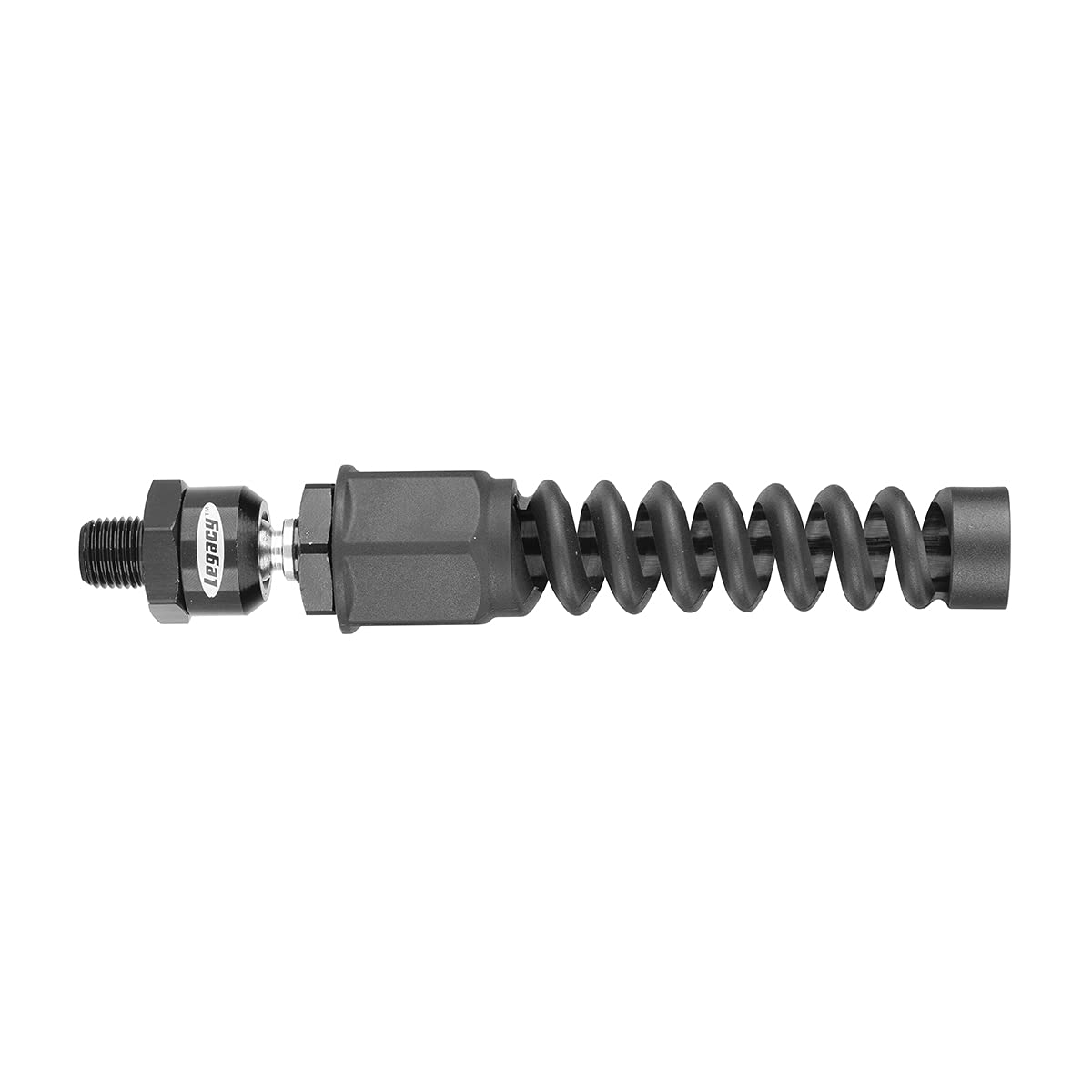 Flexzilla Pro Air Hose Reusable Fitting with Ball Swivel, 3/8 in. - RP900375BS