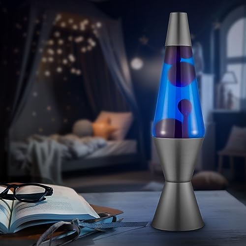 Lava® Lamp - 14.5" Cosmic Wave - The Original Motion Light - Purple Wax and Blue Liquid - Item #2633 (Amazon Exclusive)