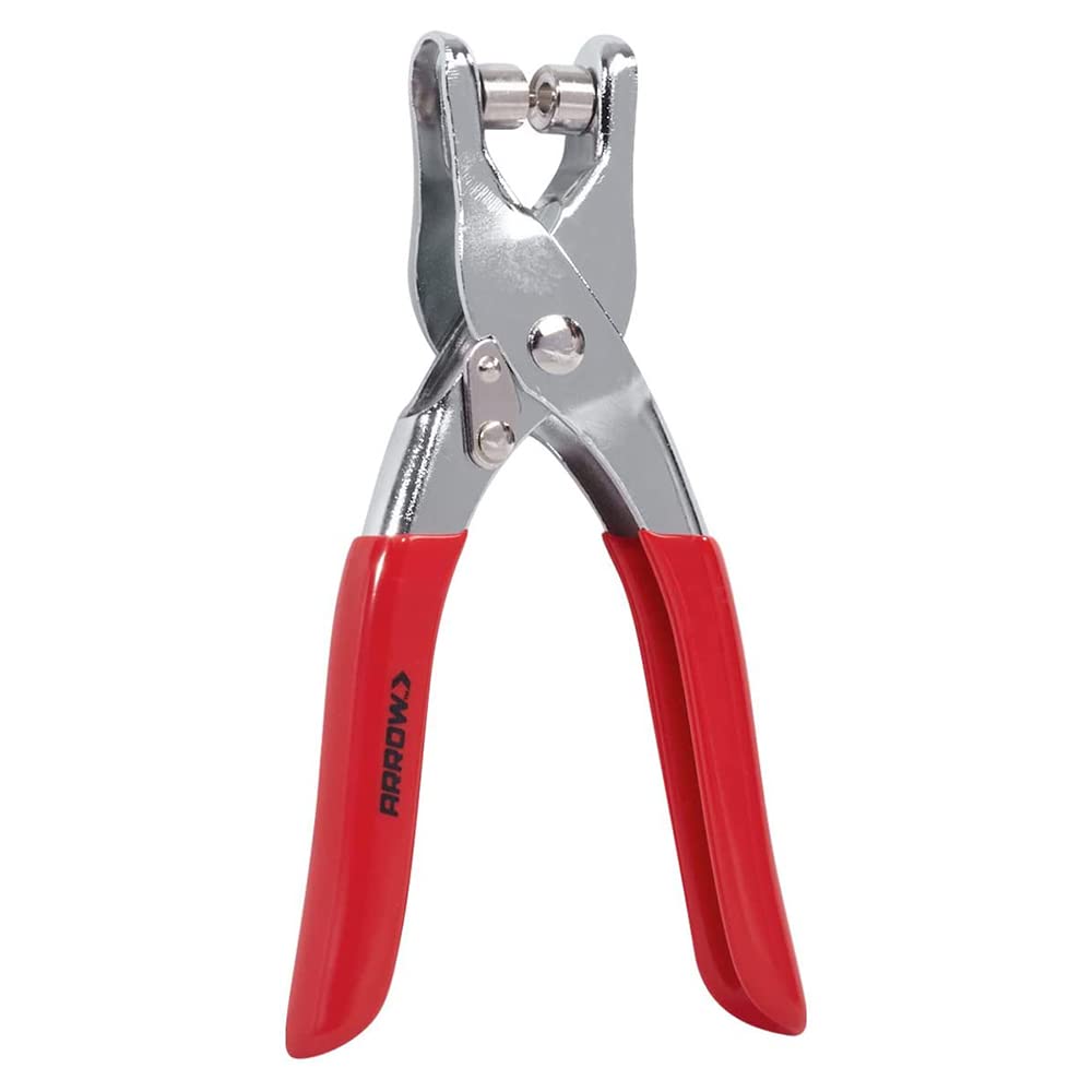 Arrow GEPK532 Eyelet Tool Kit, Hole Punch Pliers for Fabric, Leather, Canvas, Includes 100 Eyelets, 5/32-Inch, Gold,silver