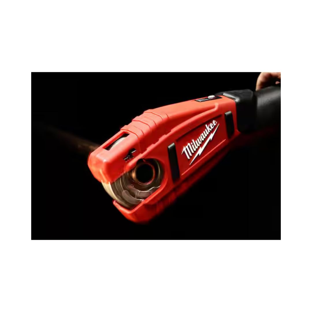 Milwaukee 2471-20 M12 Cordless Copper Pipe & Tubing Cutter, 500 RPM, Adjustable 3/8"–1", Lithium-Ion, Tool Only