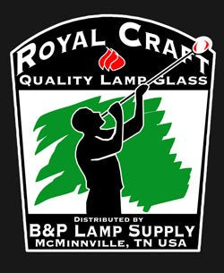 B&P Lamp® 2 5/8 Inch by 8 1/2 Inch Clear Glass Lamp Chimney with 3 5/8 Inch Outside Diameter Bulge for Vintage and Antique Style Globes