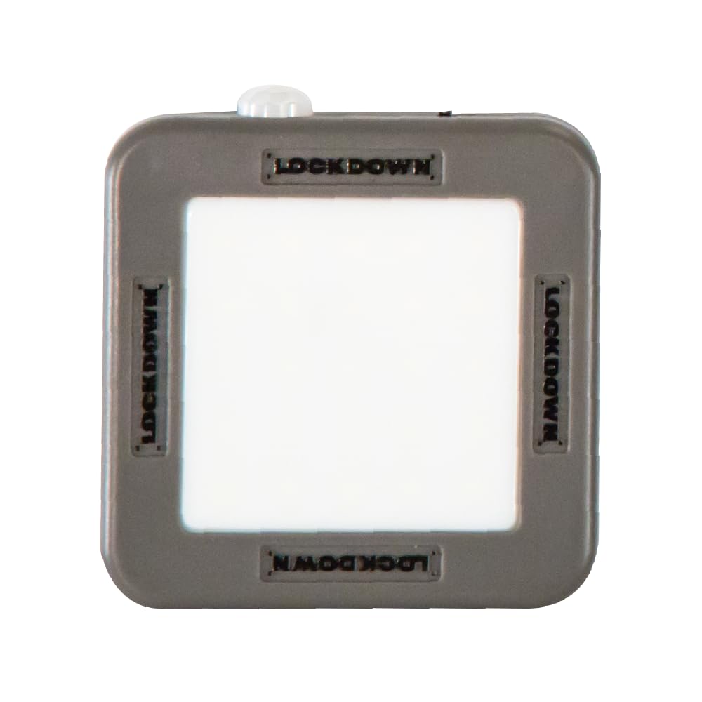 Lockdown Cordless Automatic 25 LED Vault Light (2 pack) with 70 Lumens and Motion Sensor for Convenient Gun Safe Lighting and Organization, Gray