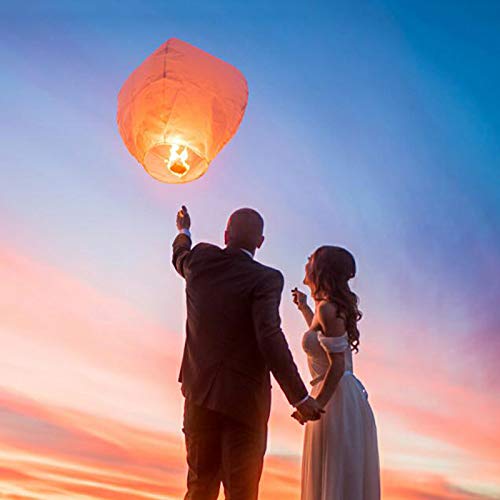 10 Pack Paper Lanterns, Round Paper Lanterns for Birthday, Wedding, Christmas, Bridal, Home Decor, Party Decoration