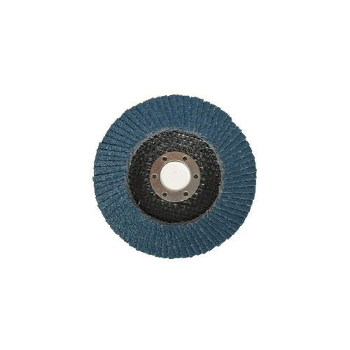 Benchmark Abrasives 4.5" x 7/8" Zirconia T27 Flat Flap Discs, 40 Grit, 10-Pack, Angle Grinder Sanding & Finishing Wheels