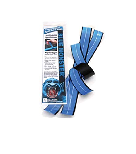 Millrose 76084 Compression Tape 1" x 12", 3Piece Blue Monster Compression Tape