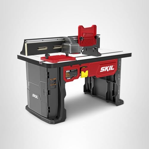 SKIL SRT1039 Benchtop Portable Router Table for SKIL Routers RT1323-00 & RT1322-00 (Router Not Included)
