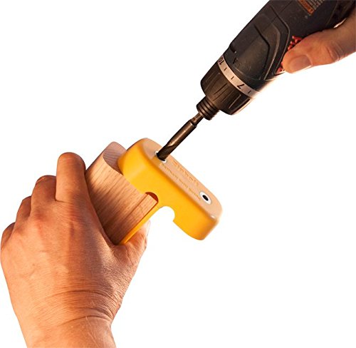 Zipbolt 40.260 Railbolt Drill Guide — Railbolt Installation Jig for Staircase Handrails with 1/4", 3/8" Drill Bits & 1” Spade Bit