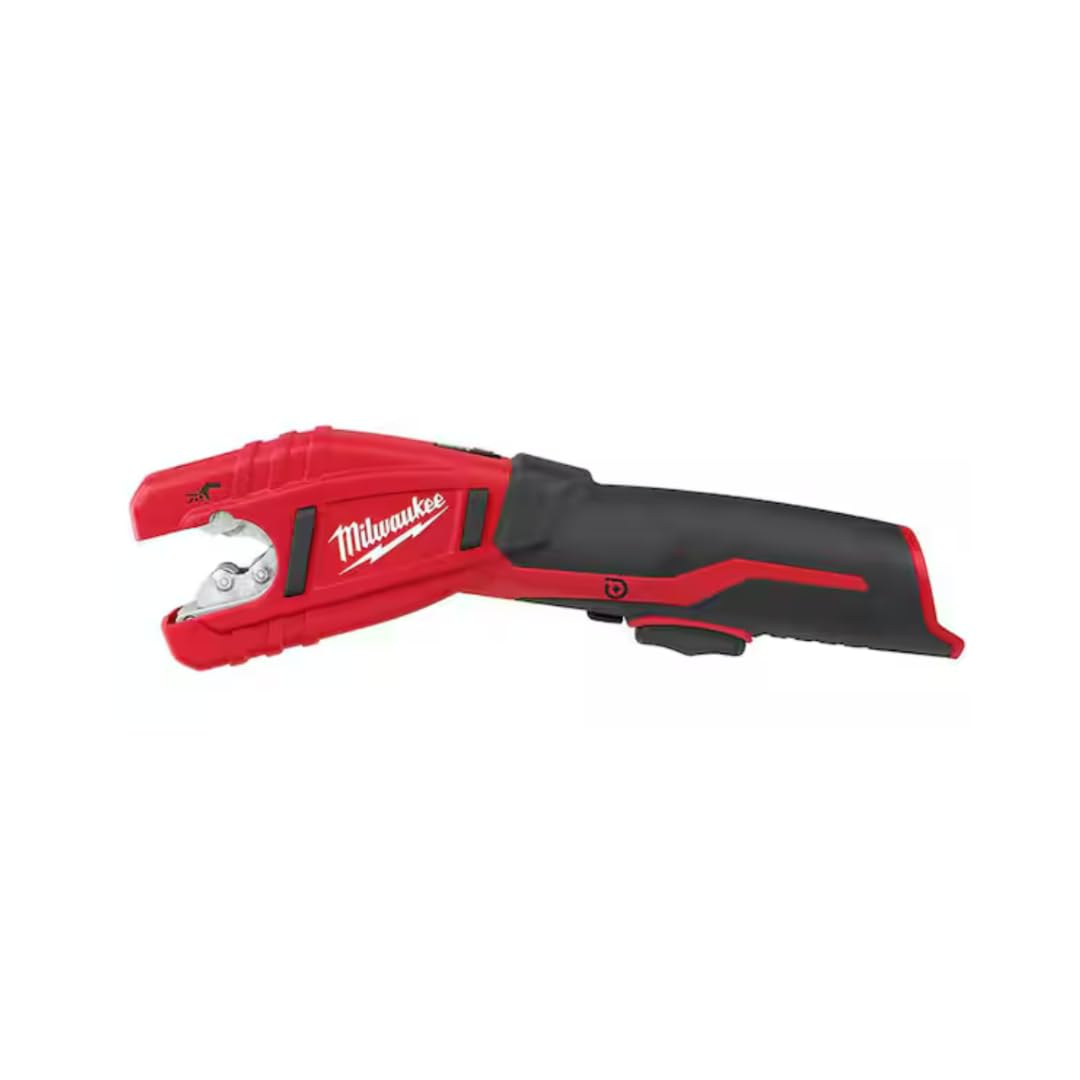 Milwaukee 2471-20 M12 Cordless Copper Pipe & Tubing Cutter, 500 RPM, Adjustable 3/8"–1", Lithium-Ion, Tool Only