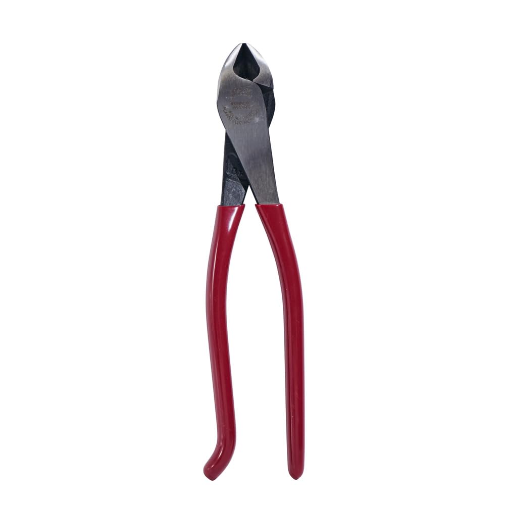 Klein Tools D248-9ST 9" Diagonal Cutting Pliers, High Leverage Rebar Cutter & Bender, Made in USA