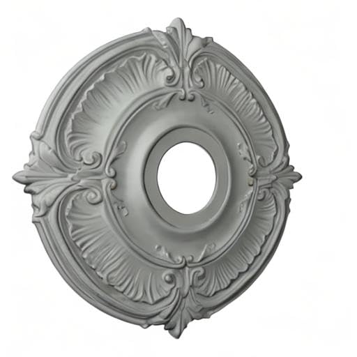 18"OD x 4"ID x 5/8"P Attica Ceiling Medallion (Fits Canopies up to 5")