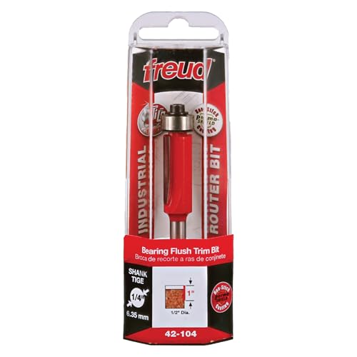 Freud 42-104: 1/2" (Dia.) Bearing Flush Trim Bit