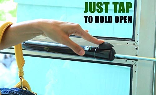 Touch 'n Hold Smooth - Heavy Duty Door Closer System (White)