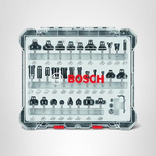 Bosch RBS030MBS 30 pc. Carbide-Tipped Wood Router Bit Set