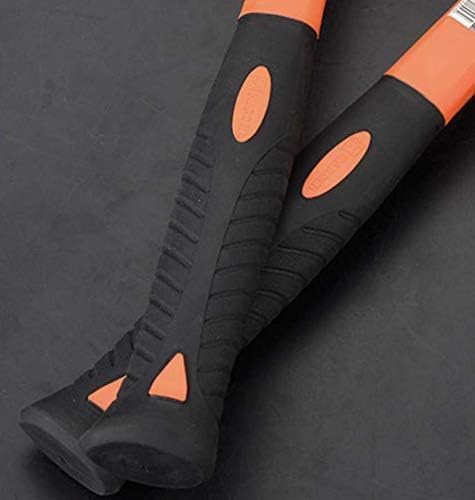 Edward Tools 16oz Rubber Mallet Hammer – Eco-Friendly, Soft Blow Rubber Head for Camping, Flooring, Woodworking, Tent Stakes, Ergonomic Grip