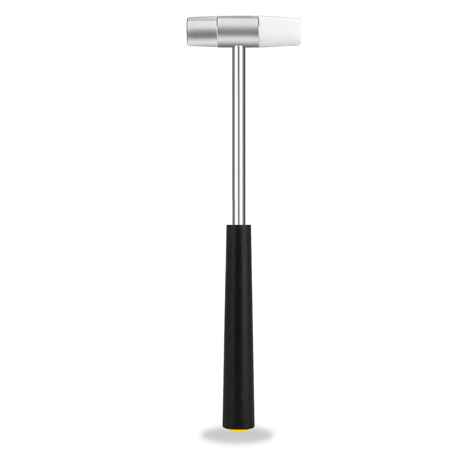 Dual Head Mini Hammer, Plastic & Metal Faces, 7" Jewelry, Craft, Woodworking, Leather, DIY, Watch, Toy & Instrument Mallet
