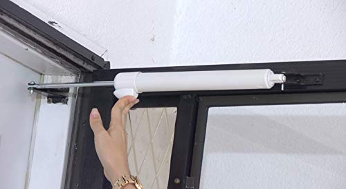 Touch 'n Hold Smooth - Heavy Duty Door Closer System (White)