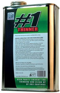 KBS Coatings 6400#1 Thinner