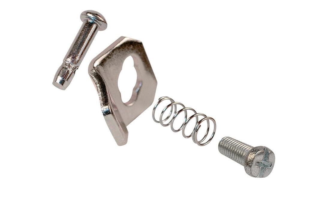 Prime-Line K 5034 Steel Constructed Pneumatic Screen Door Closer Repair Kit (1 Kit), Zinc