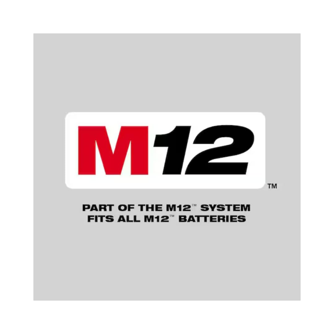 Milwaukee 2471-20 M12 Cordless Copper Pipe & Tubing Cutter, 500 RPM, Adjustable 3/8"–1", Lithium-Ion, Tool Only