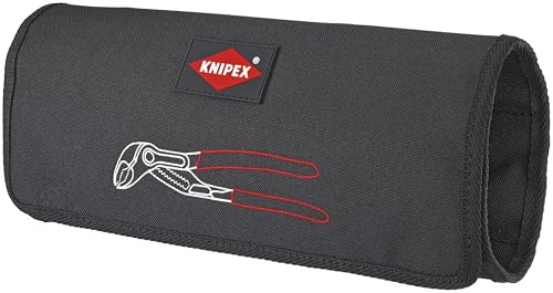 KNIPEX 5 Pc Pliers Cobra Set In Tool Roll, Black