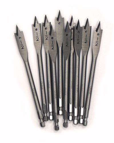 MK Morse WSB500 Spade Drill Bit 1/2" - 10 Pack