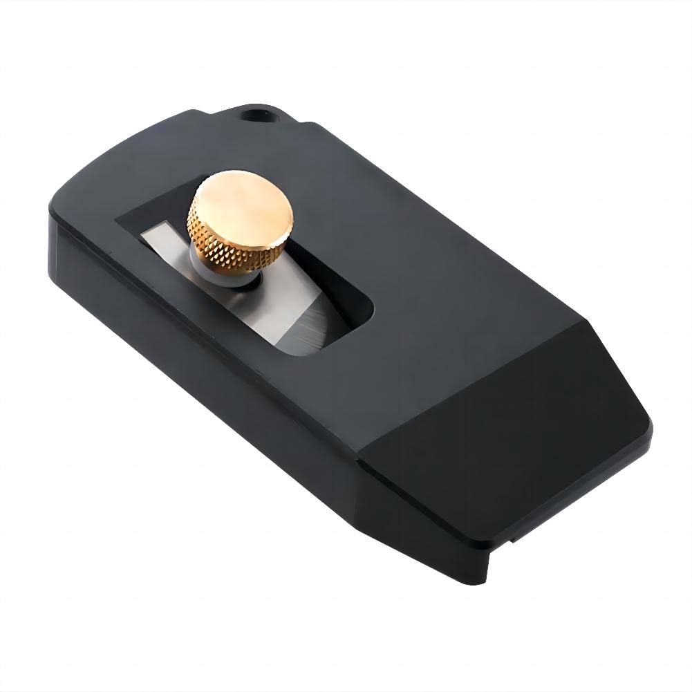 KETIPED Woodworking Edge Trimmer,Hand Planer Edge Bander with High Speed Steel Blade,Edge Banding Cutter for PVC ABS Melamine Veneer,MG-027Bk