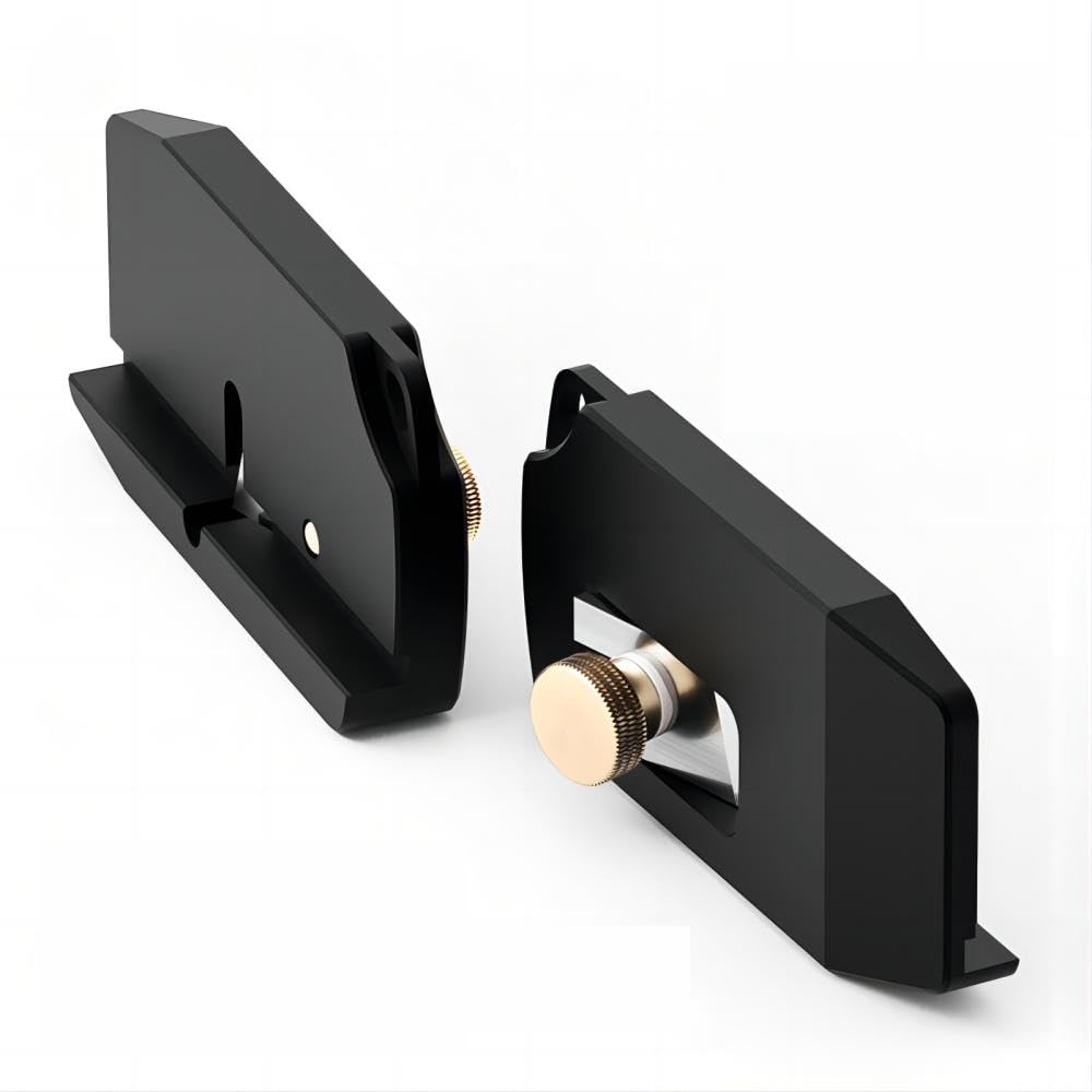 KETIPED Woodworking Edge Trimmer,Hand Planer Edge Bander with High Speed Steel Blade,Edge Banding Cutter for PVC ABS Melamine Veneer,MG-027Bk