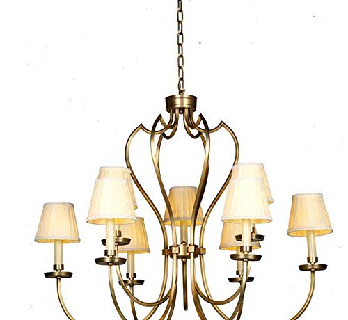 AK Lighting Metal Lighting Chian, Heavy Pendant Lamp Fixture Chain (12",Black)