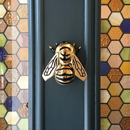 Bumblebee Door Knocker - Brass (Standard Size)