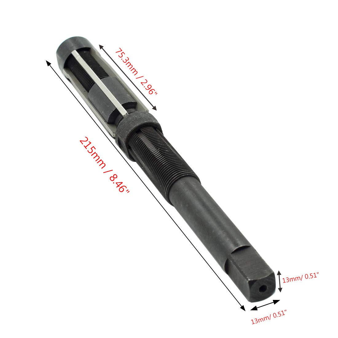 Rannb Adjustable Hand Reamer Square End Blade Reamer Adjustment Range 26-29.5mm/1-1/32" - 1-5/32"