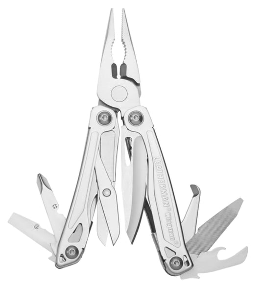 LEATHERMAN, Wingman Multitool with Spring-Action Pliers and Scissors, Stainless Steel