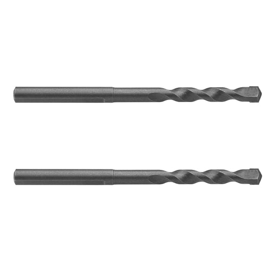 MaxTool 2PCs 1/4" x 3-3/4" Carbide Tipped Pilot Drill Bits for All holesaw arbors to Cut Asphalt Brick Concrete Marble Tile etc; BA00S16R14P2