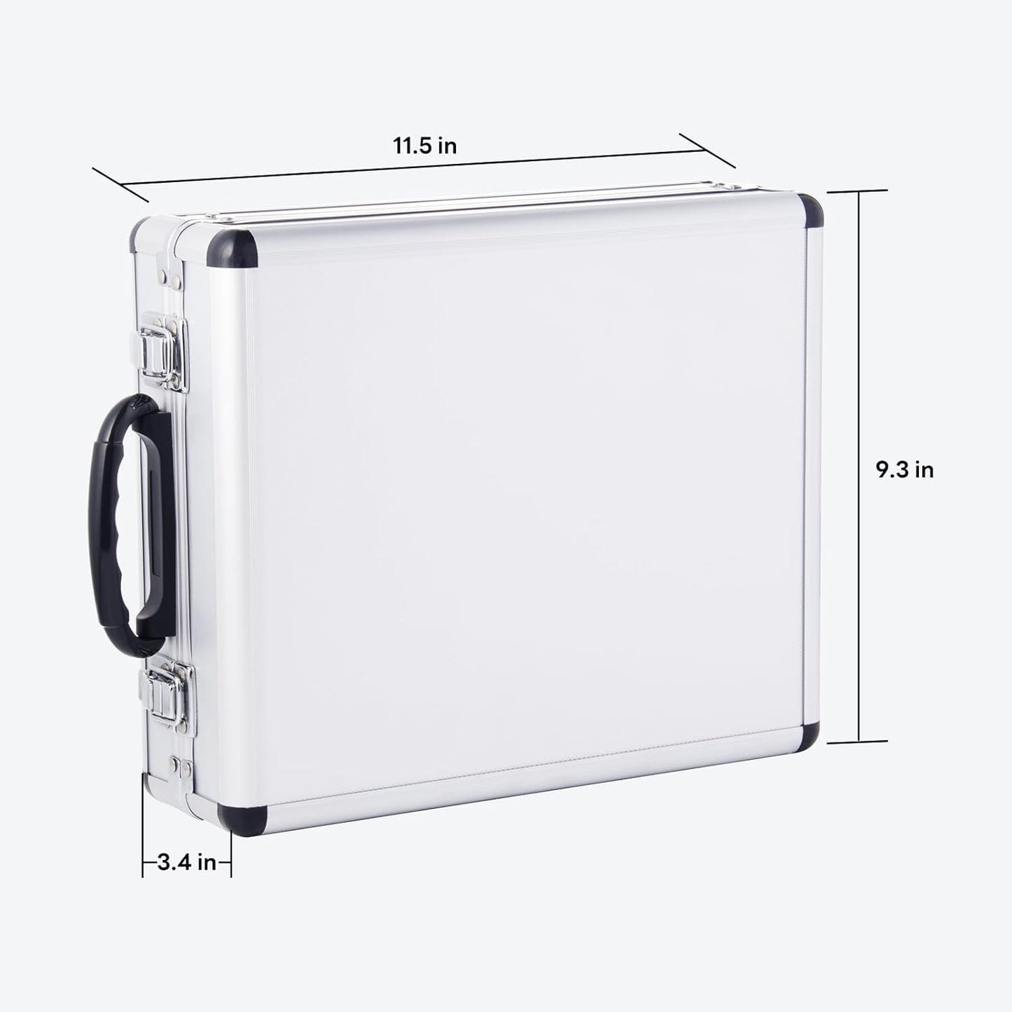 EilxMag 100 Pieces Router Bit Set, Router Bits 1/4 Inch Shank with Aluminum Storage Case Tungsten Carbide Router Bits Kit for Professional Woodworking