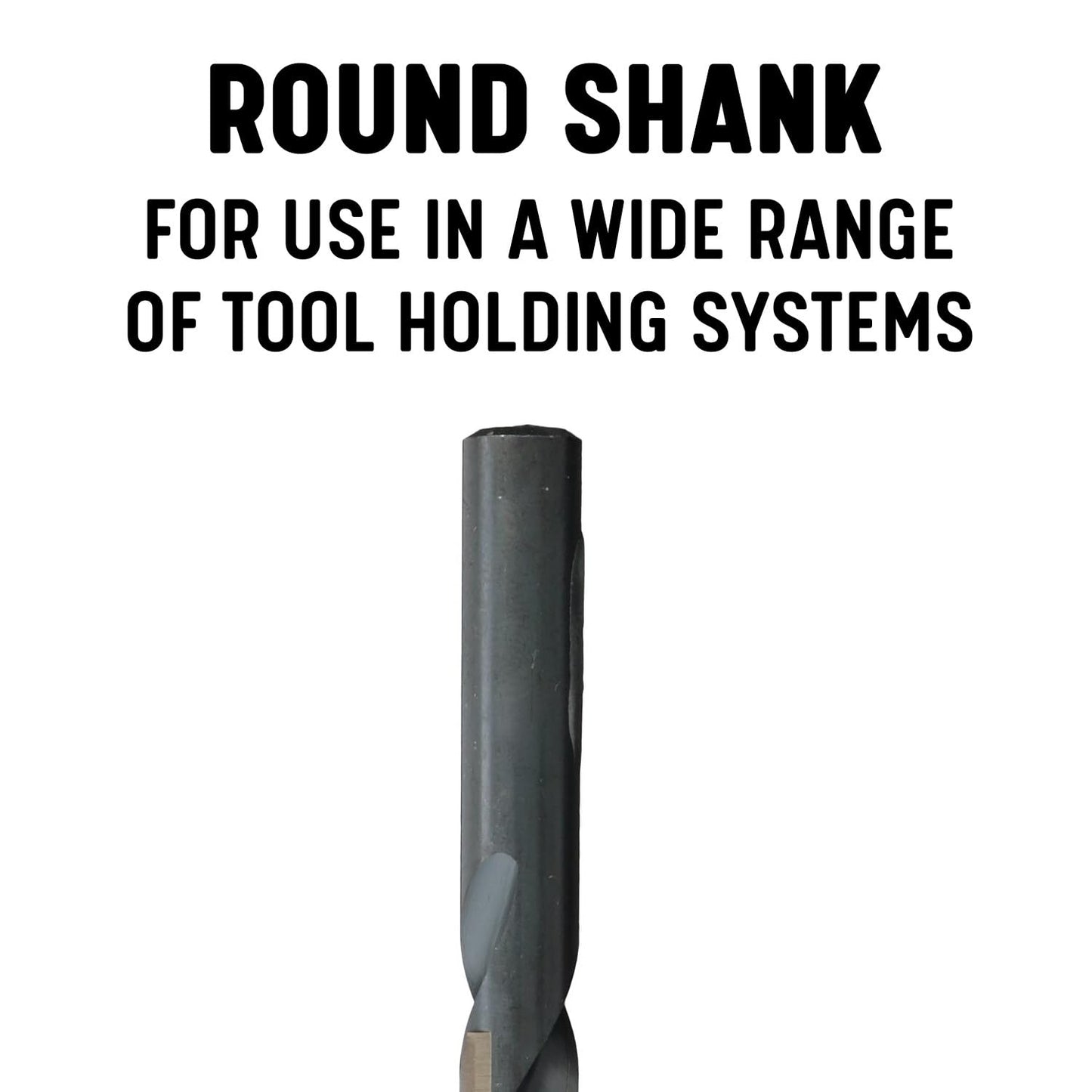 Drill America - KFD1/8P12 1/8" High Speed Steel Black & Gold KFD Split Point Drill Bit (Pack of 12), KFD Series