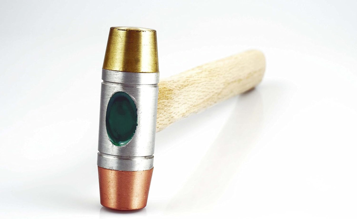 SE 5-IN-1 Dual Interchangeable Hammer - Threaded Copper, Brass Faces - 9-inch Gunsmithing Hammer - 8355HH